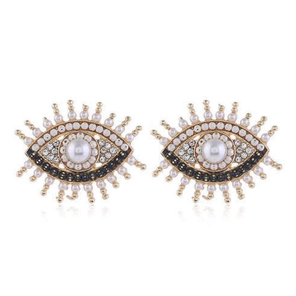 Persephone Eye Earrings - Picture 1 of 3
